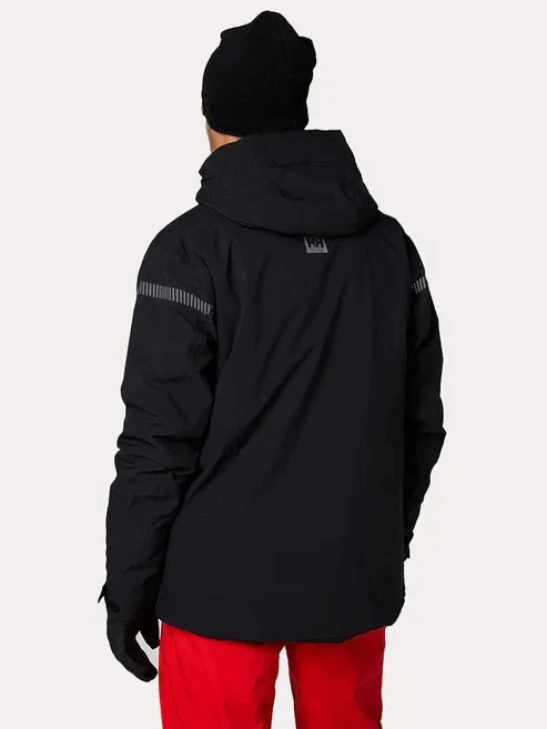 $350 Helly Hansen Men's Swift 4.0 Black Snow Ski Winter Jacket Sz XXL - Image 4 of 4