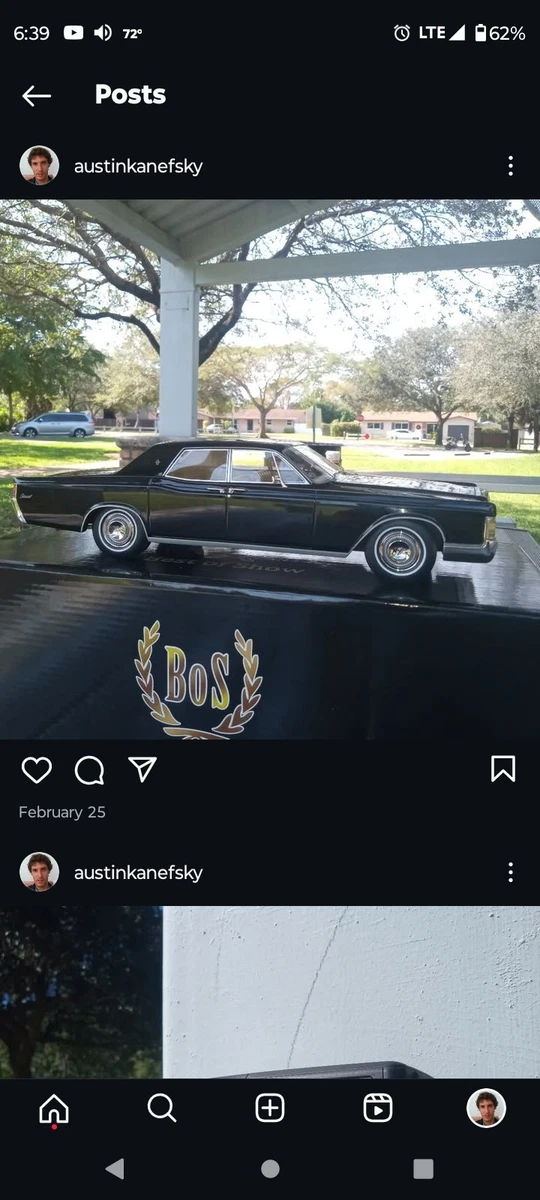 BOS Lincoln 1:18 Scale Diecast & Toy Vehicles for sale - eBay