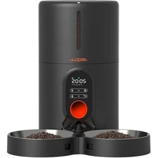 Automatic Cat Feeder Dual Bowl Digital Timer Easy Clean Fresh Food Storage New