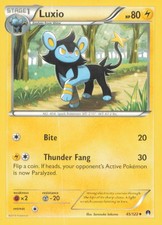 luxio pokemon card value if you drew this Pokmon from your deck at the beginning of your turn and your Bench isnt full Pokemon Luxio Stage 1 Refractor