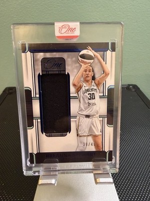 Panini 2025 One and One WNBA Breanna Stewart Liberty Blue MEM /49 MB-BST