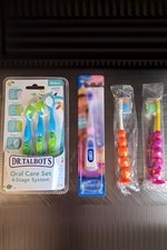 Buffy's Bundles Baby Toddler Toothbrush Bundle Infant Training Brushes Oral B