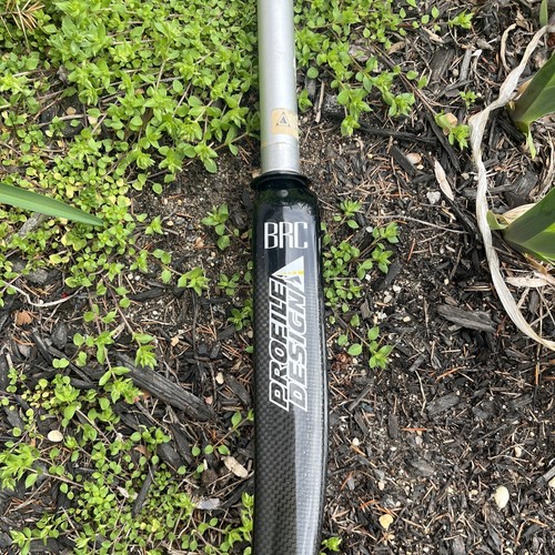 Profile Design BRC Carbon 700C Road Fork 230mm 1" Threadless Steerer GREAT - Picture 7 of 9