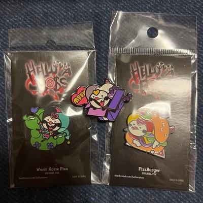 Helluva Boss Fizzarolli Emaille Pin Anstecker Sammlerstück Schmuck limitiert