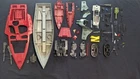 Damaged GI Joe Vehicle Parts Lot - Salvage for Repairs