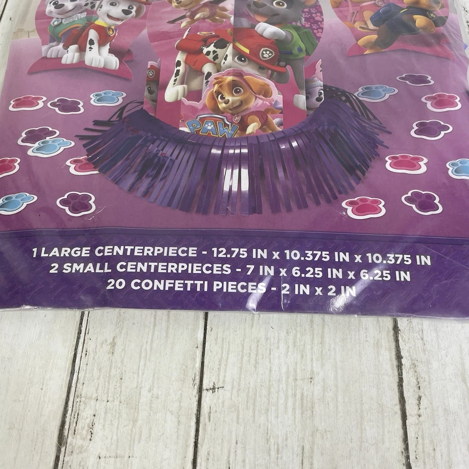 Kit de centros de mesa Paw Patrol - Nuevo Foto 3 de 4