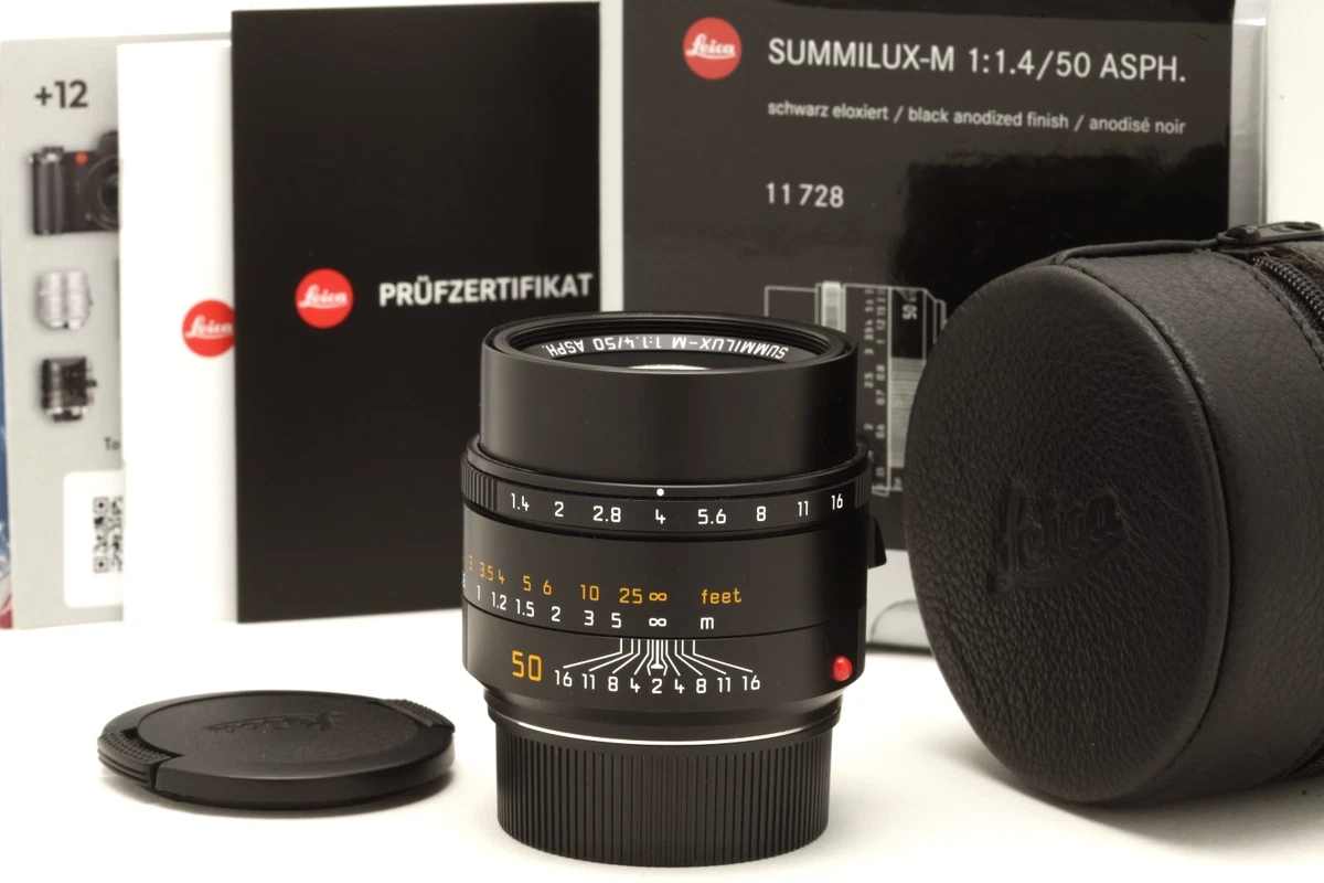 Leica SUMMILUX-M 50mm Focal f/1.4 Camera Lenses for sale - eBay