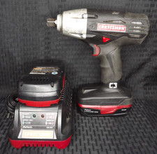 Craftsman C3 19.2v Cordless Impact Wrench Tool Charger 2 Batterys 315.116020