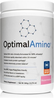 OptimalAmino Amino Acid Powder | 99% Utilized Essential Amino Acid (EAA) Suppl