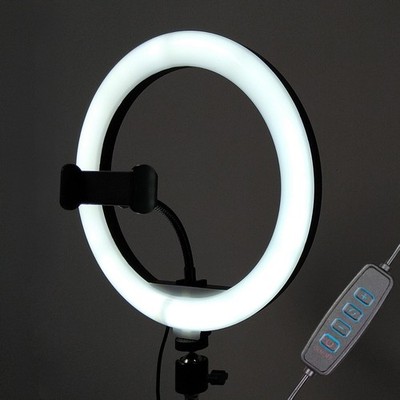 Großes Ringlicht ohne Stativ RingLight Handy Halterung für Tripod Ringleuchte