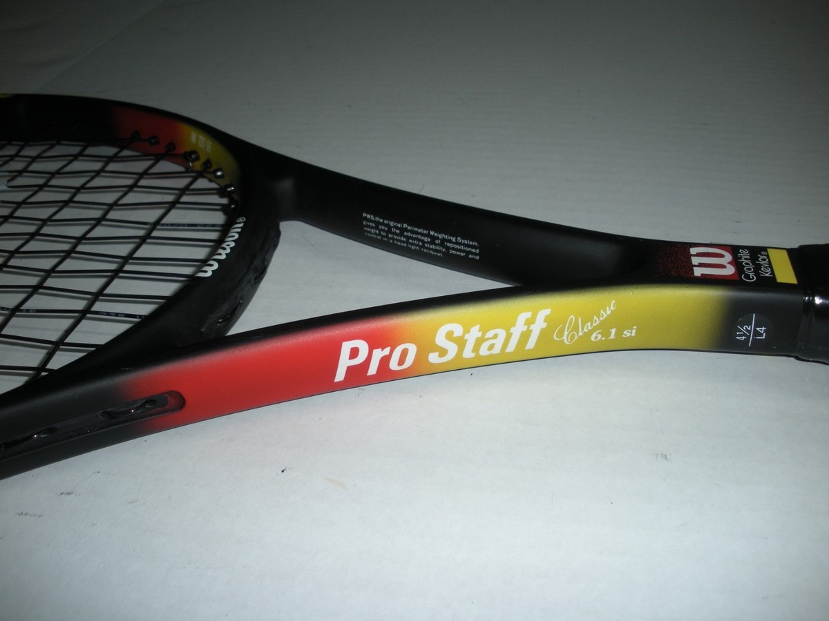 WILSON PRO STAFF CLASSIC 6.1 si MP 95 TENNIS RACQUET 4 1/2