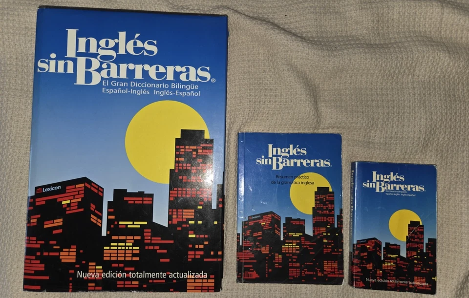 USED COMPLETE SET of Ingles Sin Barreras El Video Maestro Set 1-12 DVD/books Cd - Image 4 of 4