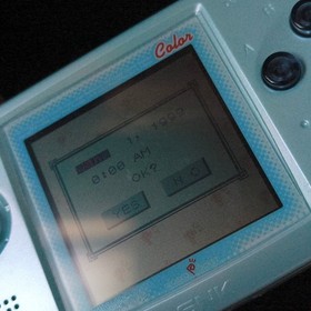 SNK NEOGEO POCKET Color Pearl Blue Console, Manual, in th Box set/Tested, Japan