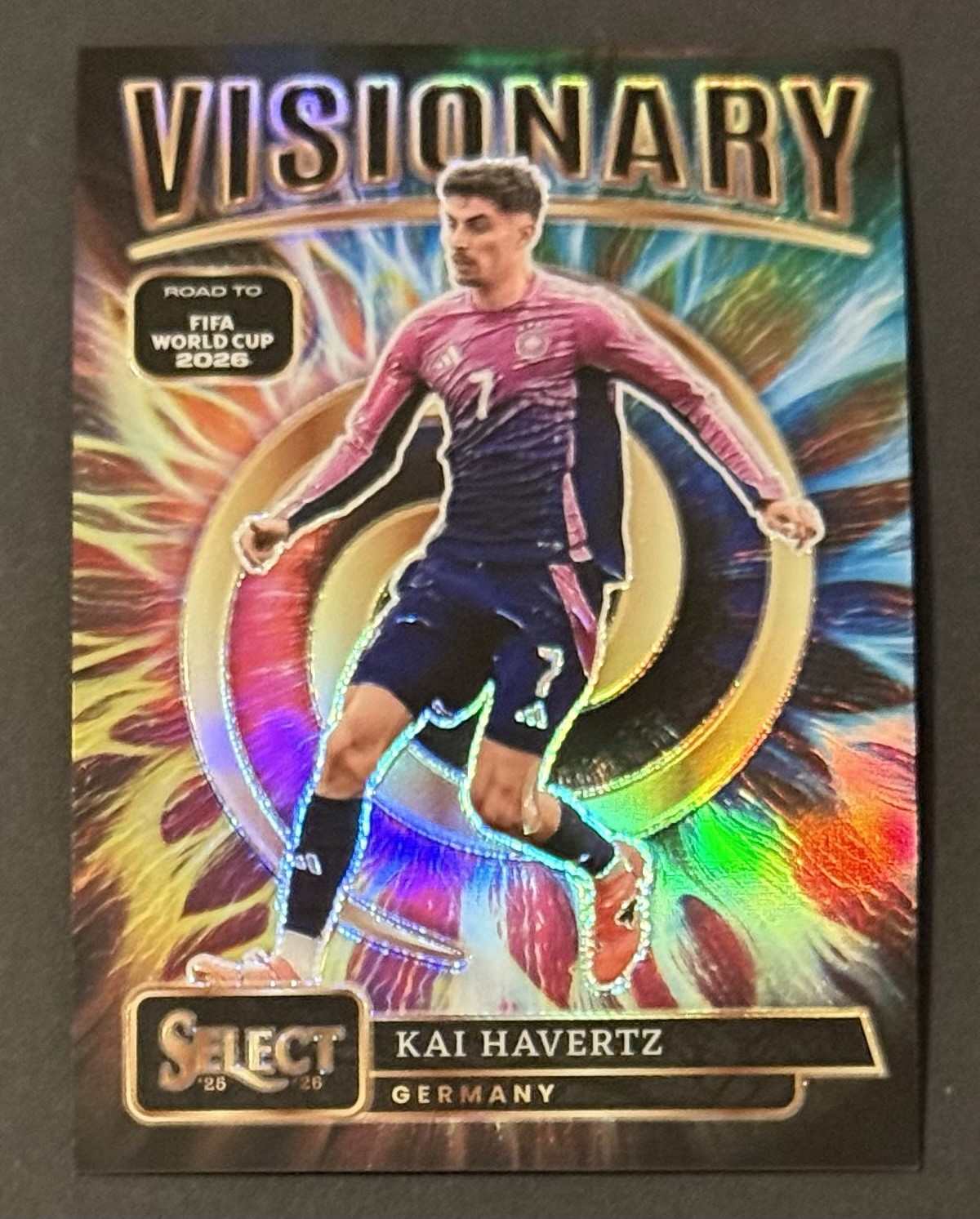 2026 Select FIFA World Cup Kai Havertz #6 Visionary SSP Silver Prizm (C2)