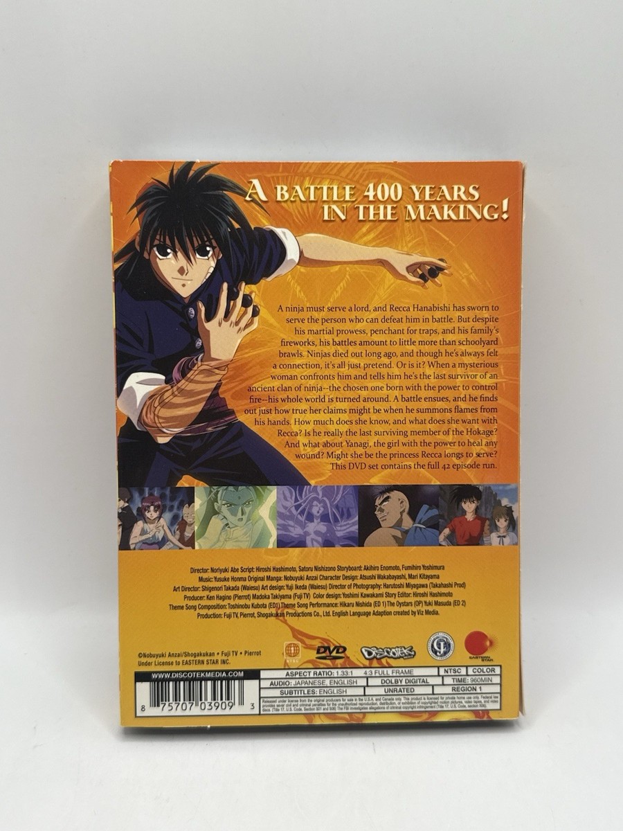 Flame of Recca Complete TV Series (DVD) for sale online | eBay