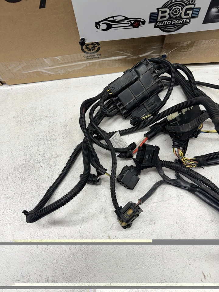 BMW X6 F16 2015-2019 3,0 L motor cable arnés fabricante de equipos originales 12527591981 Foto 2 de 4