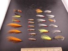 Streamer Flies Custom USA Hand Tied Trout Salmon Bass Fly Fishing 24 Pc Mix LotF