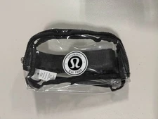 Lululemon Everywhere Clear Concert Stadium Belt Bag - Black - New FREE SHIP