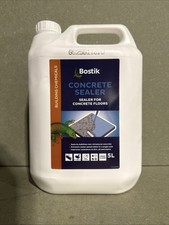 Bostik Concrete Sealer - Prevents Dusting + Easier Cleaning 5L