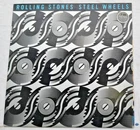 THE ROLLING STONES "STEEL WHEELS" ORIG 1989 UK VINYL LP W/ INNER