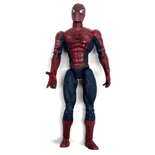 2002 Spider Man The Movie Super Poseable 6” Toby Maguire Action Figure