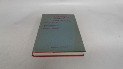 			Philos Politics and Society Ser.2: Series 2 (Philosophy, Politics		