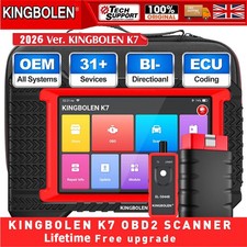 KINGBOLEN K7 Auto OBD2 Scanner Bidirectional Diagnostic Tool ECU Coding TPMS