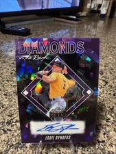 2025 Leaf Metal Eddie Rynders Auto /8 Diamonds In The Rough Purple