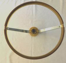 Oem Ford 1965 1966 Mercury Steering Wheel Brown W Clear Monterey Montclair 