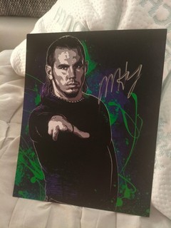 Matt Hardy Wwe autogramm orginal 20x25cm