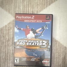 Activision Tony Hawk's Pro Skater 3 Greatest Hits PS2 Manual T NTSC-U/C
