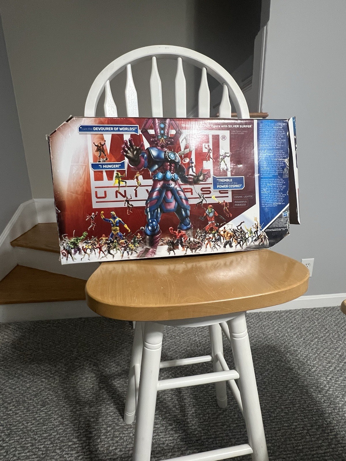 Marvel Universe Masterworks Galactus Action Figure with Silver Surfer - 24407