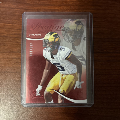 2023 Panini Prestige - Rookies Xtra Points Red #331 DJ Turner /499 (RC)