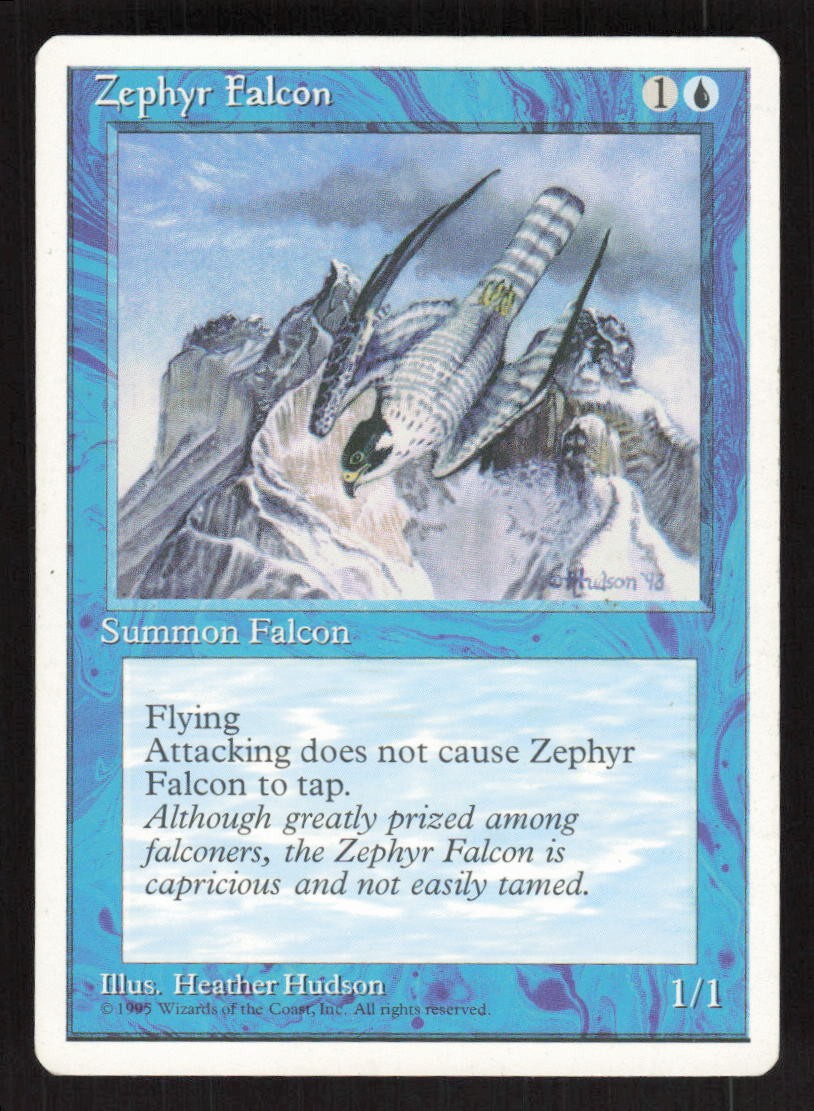 1995 Zephyr Falcon Fourth Edition MTG