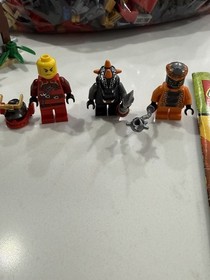 Lego Ninjago 2254 Mountain Shrine And 9448 Samurai Mech Sets 