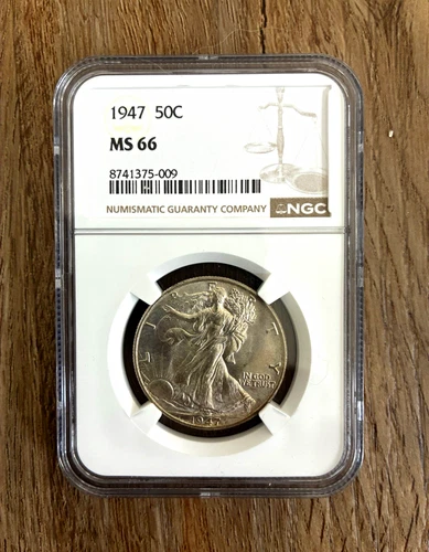 1947-P Walking Liberty Half Dollar — photo from the most recent tracked eBay sale