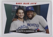 2020 Topps Archives 1960 Combo Cards Vladimir Guerrero Jr Bo Bichette 18ms