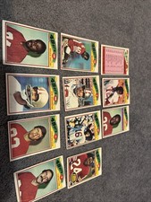 1977 Topps San Francisco 49ers Team Set With Unmarked Checklist Jim Plunkett