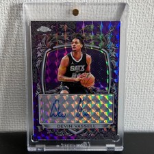 2025 Topps Signature Style Devin Vassell  San Antonio Spurs  Auto /75 #SS-DV