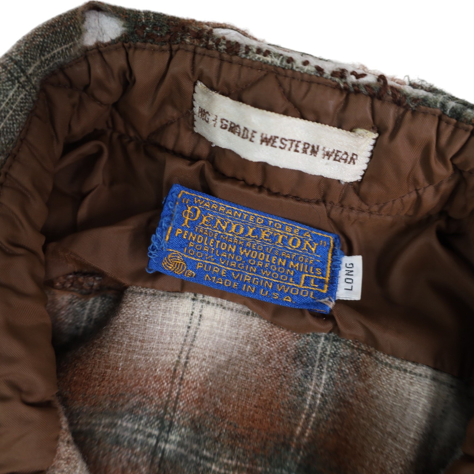 Distressed Vintage Pendleton High Grade Western W… - image 10