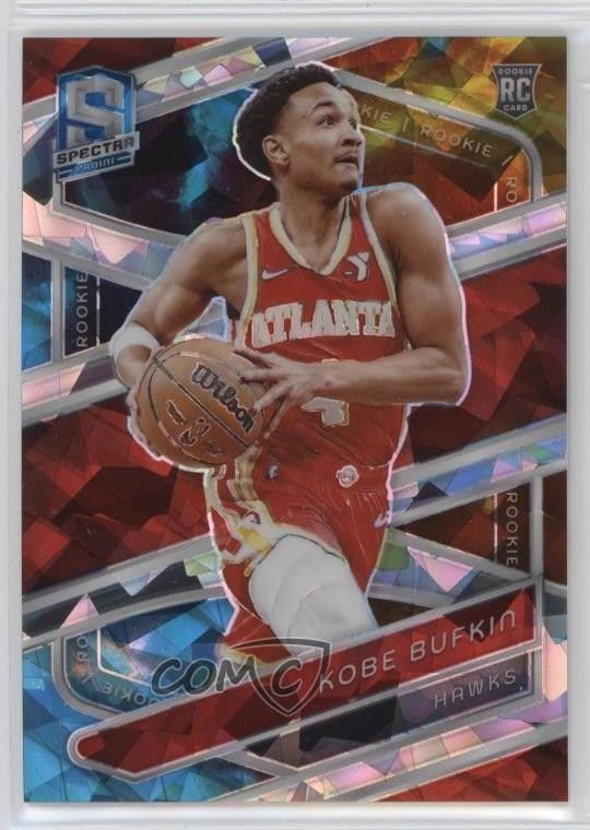 2023 Panini Spectra Rookies Astral Prizm 18/49 Kobe Bufkin #171 Rookie RC 1d0h