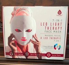 Pursonic 7-in-1 LED Light Therapy Face Mask. New In Box Sealed