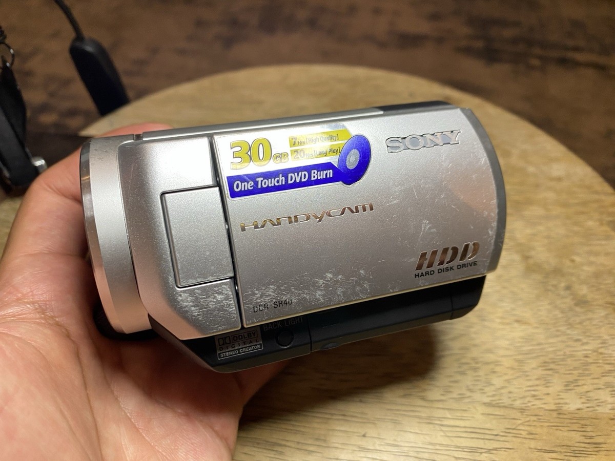 Sony Handycam DCR-SR40 Digital Video Camcorder HDD 30GB Tested