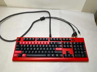 Vintage MEKA KB-MEG005 Gaming Keyboard Used BY Tt esports