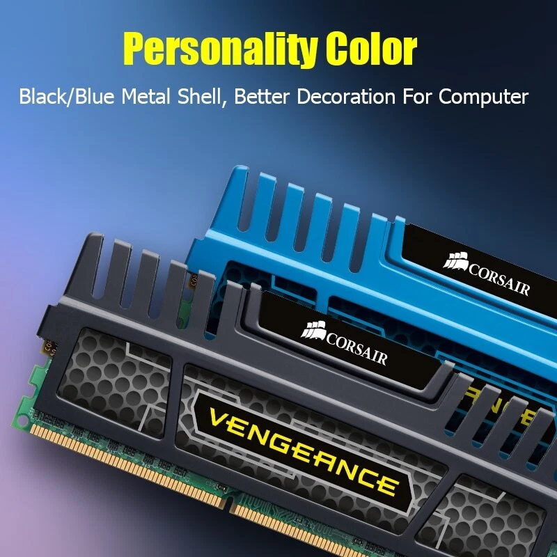 Corsair Vengeance DDR3 RAM 8GB 4GB 16GB 1600 1866 1333 Desktop Memory DIMM 240Pi - Image 3 of 4