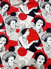 1 Yard HTF Mia 2002 OOP Alexander Henry Cotton Fabric