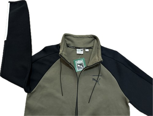 PUMA EVO T7 HERREN OLIV NIGHT FULL ZIP JACKE GR. S, 573350-14 - Bild 4 von 6