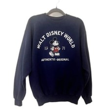 VTG Walt Disney World Mickey Mouse x Hanes Crewneck - Medium