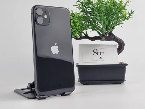 ✅ APPLE IPHONE 11 128GB 💥 NERO ✅12 MESI DI GARANZIA 💯❌ NO FACE ID❌