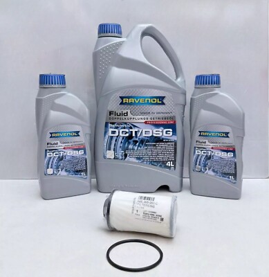 AUDI VW SEAT SKODA DSG 6 SPEED AUTOMATIC GEARBOX SERVICE KIT OIL FILTER DQ250
